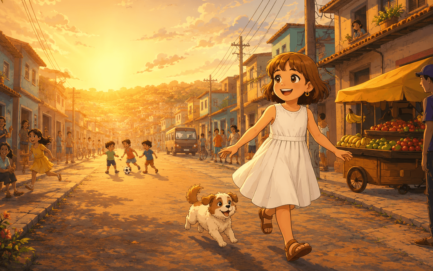 Young people walking on the street